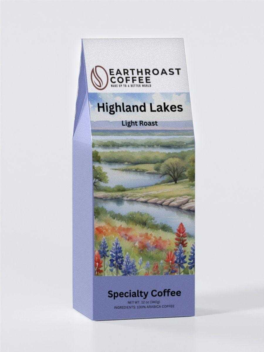Highland Lakes Blend - Light Roast Specialty Coffee - EarthRoast Coffee